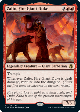 (image for) Zalto, Fire Giant Duke (Foil)
