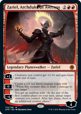 (image for) Zariel, Archduke of Avernus (Foil)