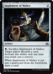 (image for) Implement of Malice