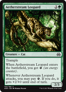 (image for) Aetherstream Leopard (Foil)