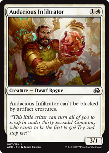 (image for) Audacious Infiltrator (Foil)