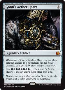 (image for) Gonti's Aether Heart (Foil)