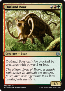 (image for) Outland Boar (Foil)