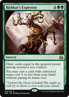 (image for) Rishkar's Expertise (Foil)