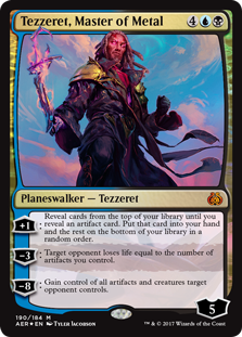 (image for) Tezzeret, Master of Metal (Foil)