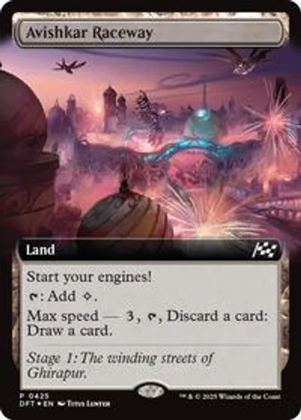 Avishkar Raceway (Extended Art) (Foil)