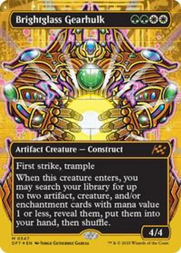 Brightglass Gearhulk (Borderless) (First-Place Foil) (Foil)