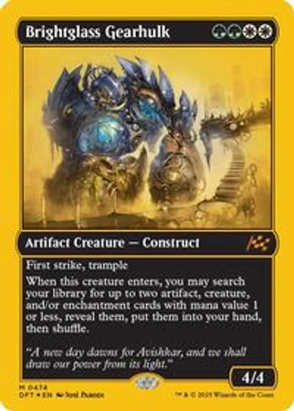 Brightglass Gearhulk (First-Place Foil) (Foil)