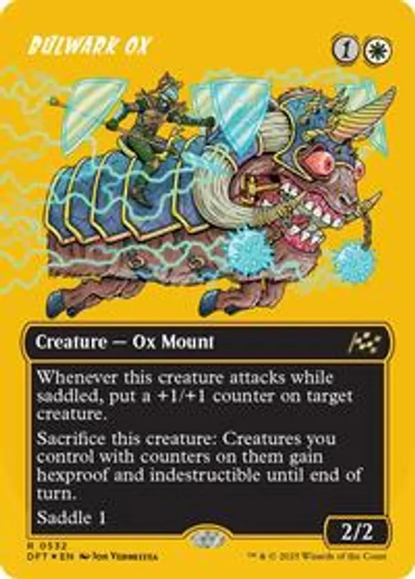 Bulwark Ox (Borderless) (First-Place Foil) (Foil)