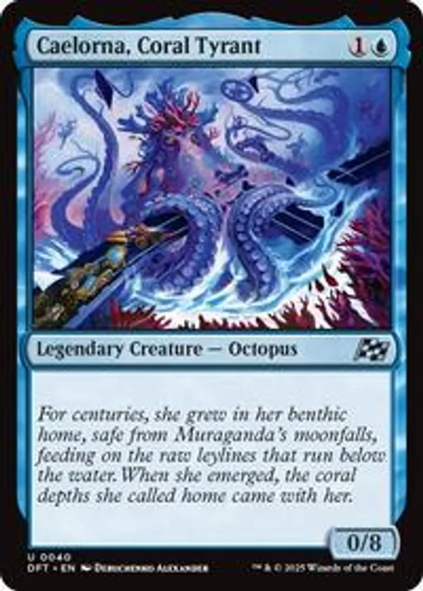 Caelorna, Coral Tyrant (Foil)