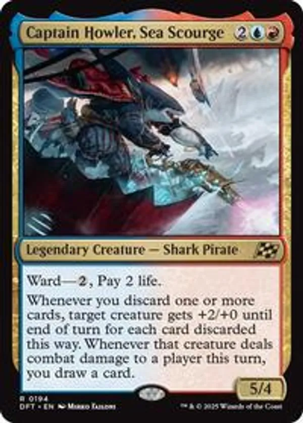 Captain Howler, Sea Scourge (Foil)