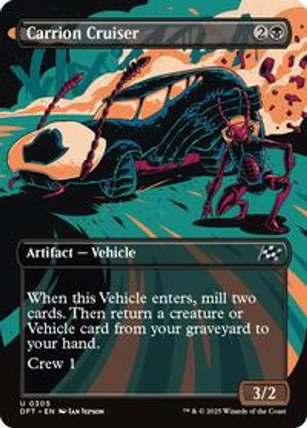 Carrion Cruiser (Borderless) (Foil)