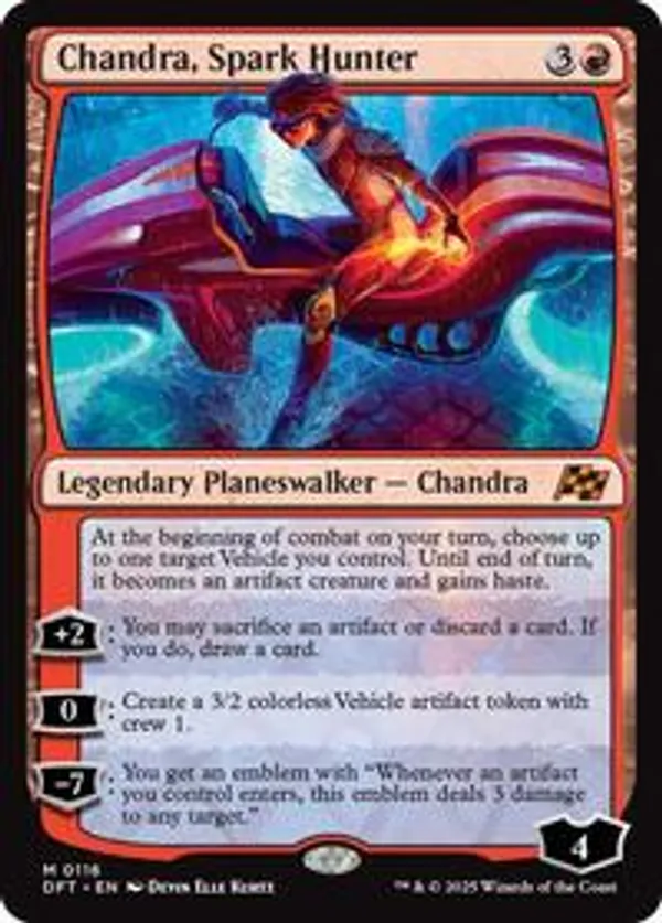 Chandra, Spark Hunter (Foil)