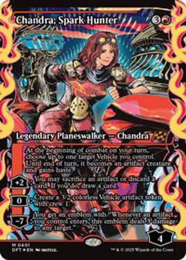 Chandra, Spark Hunter (Showcase) (Foil)