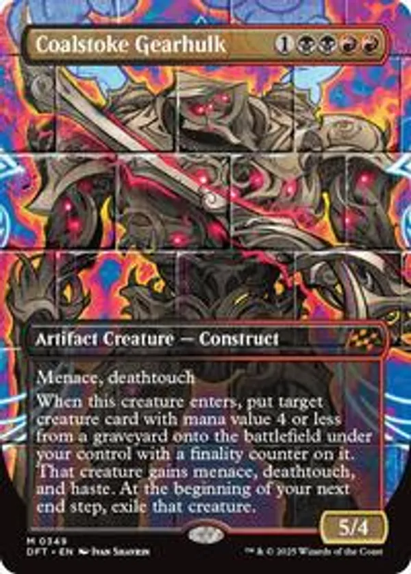 Coalstoke Gearhulk (Borderless) (Foil)