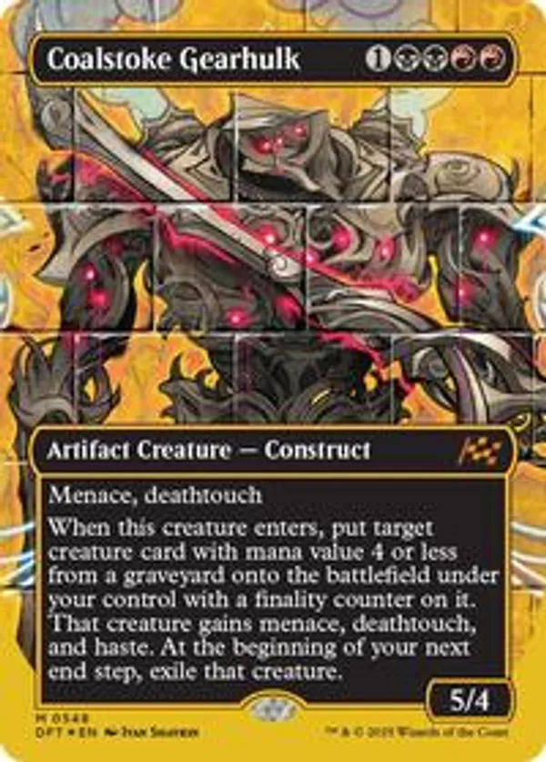 Coalstoke Gearhulk (Borderless) (First-Place Foil) (Foil)