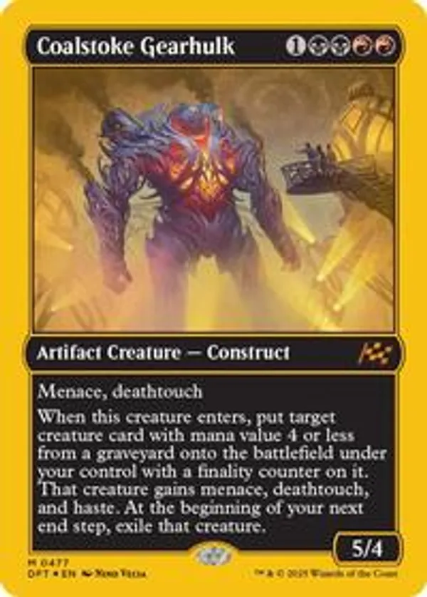 Coalstoke Gearhulk (First-Place Foil) (Foil)