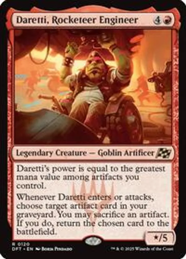 Daretti, Rocketeer Engineer (Foil)