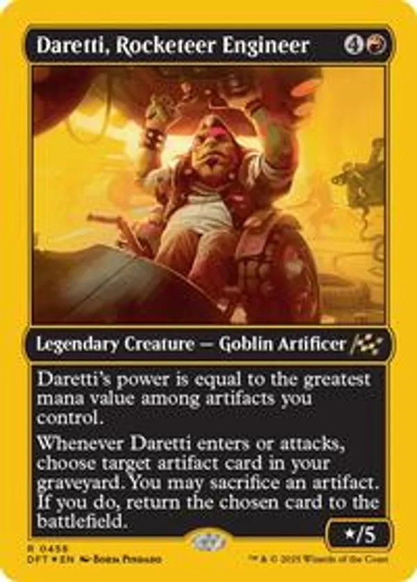 Daretti, Rocketeer Engineer (First-Place Foil) (Foil)