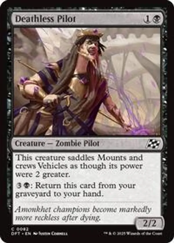 Deathless Pilot (Foil)