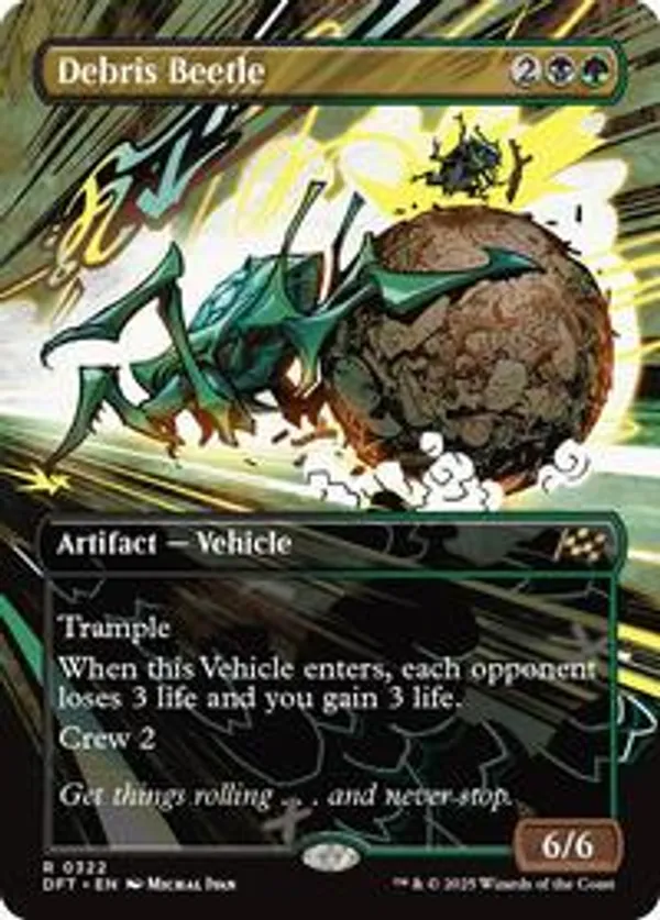 Debris Beetle (Borderless) (Foil)