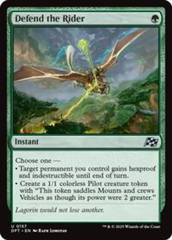 Defend the Rider (Foil)