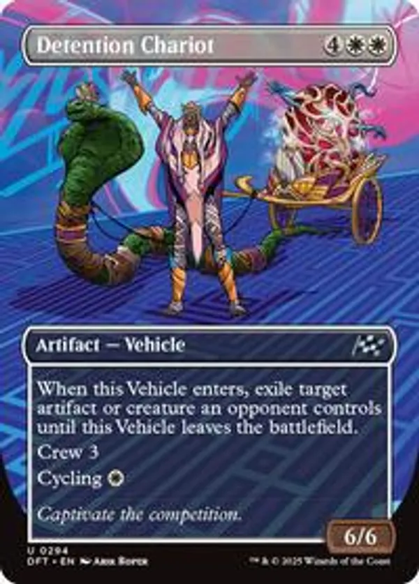 Detention Chariot (Borderless) (Foil)