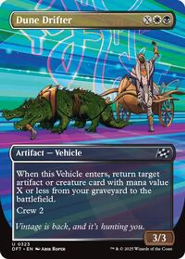 Dune Drifter (Borderless) (Foil)