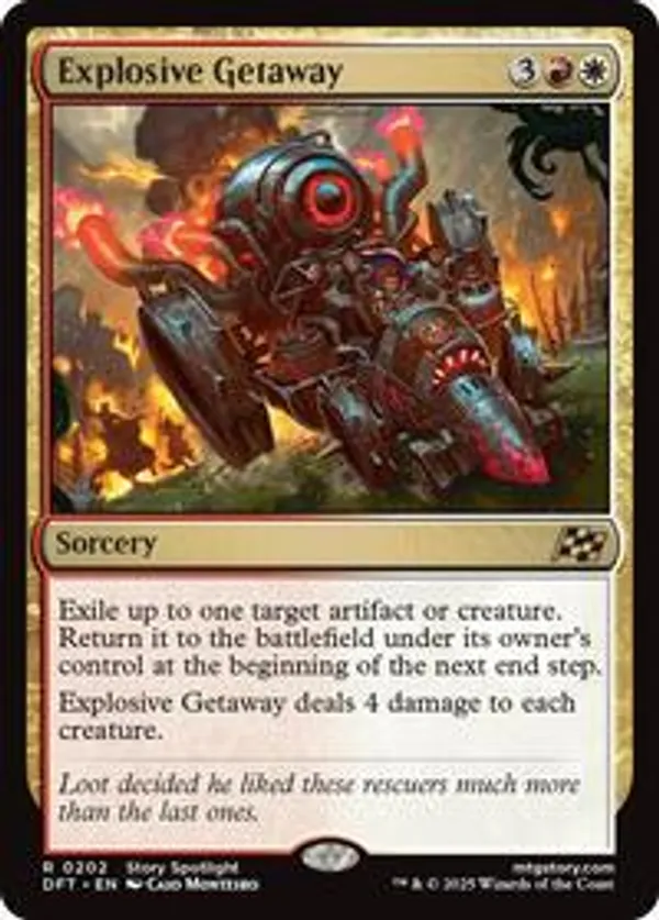 Explosive Getaway (Foil)