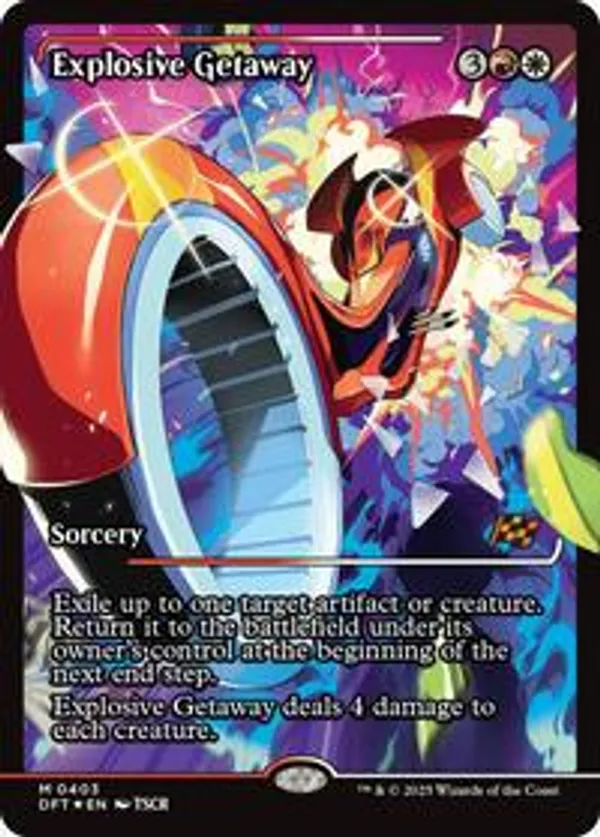 Explosive Getaway (Showcase) (Foil)