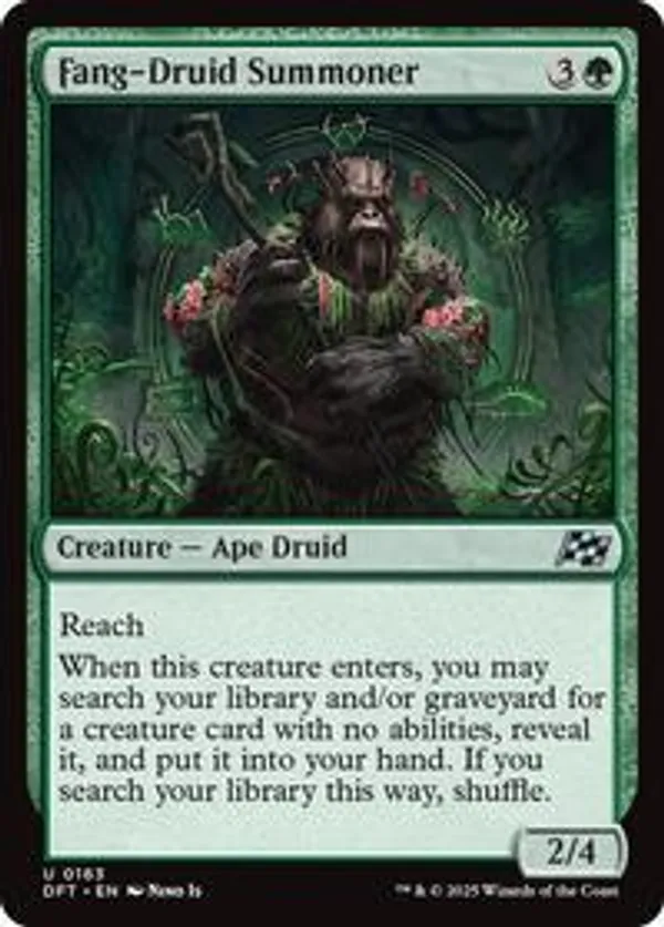 Fang-Druid Summoner (Foil)