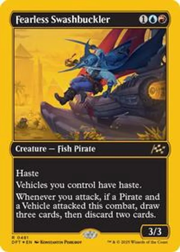 Fearless Swashbuckler (First-Place Foil) (Foil)