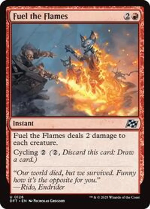 Fuel the Flames (Foil)