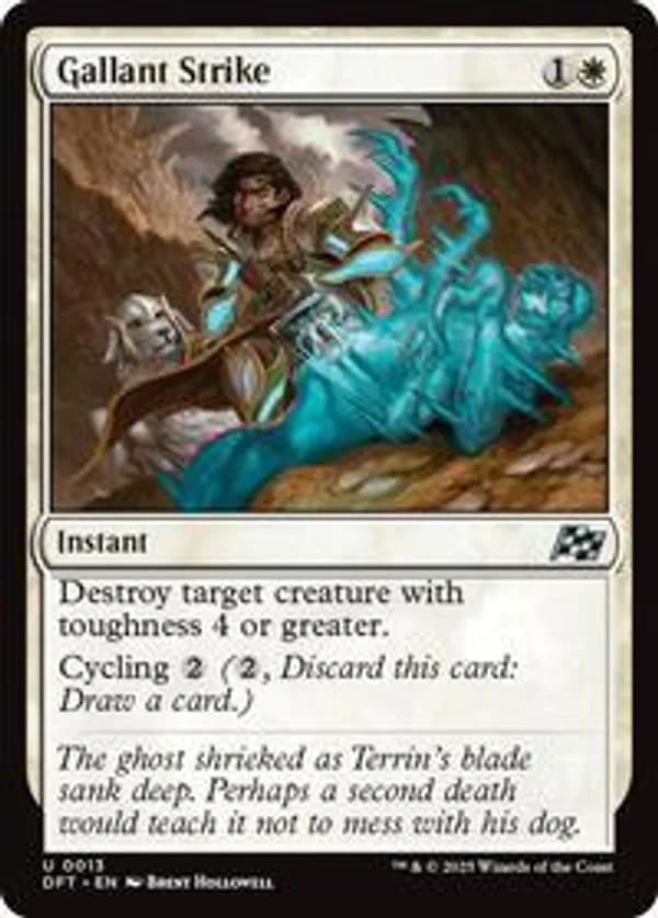 Gallant Strike (Foil)