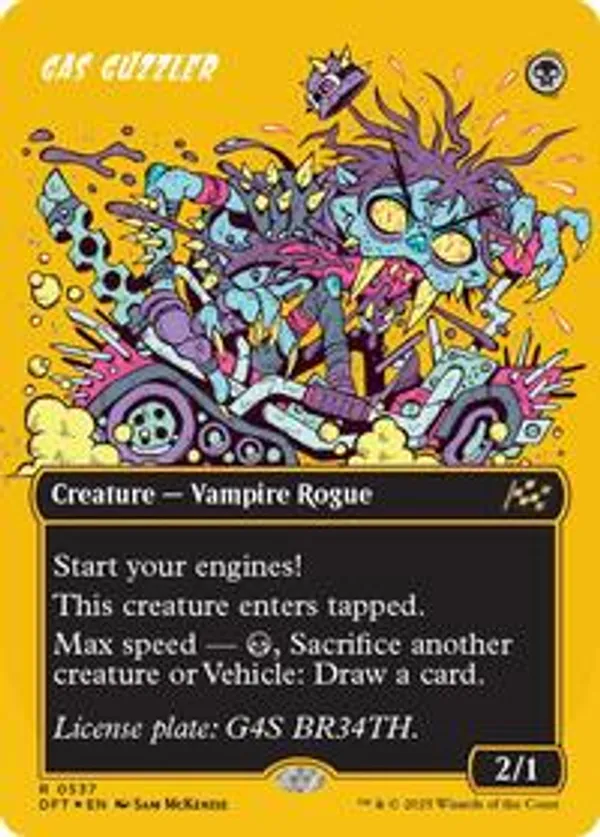 Gas Guzzler (Borderless) (First-Place Foil) (Foil)