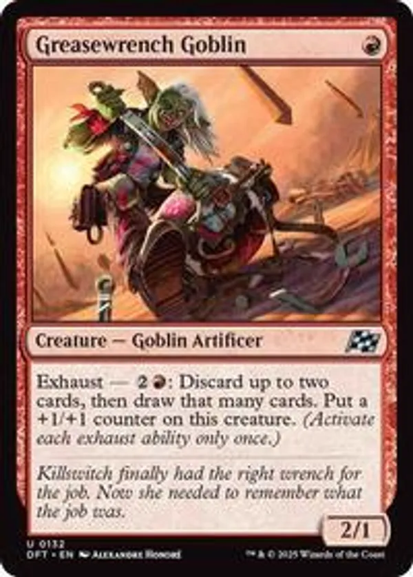 Greasewrench Goblin (Foil)