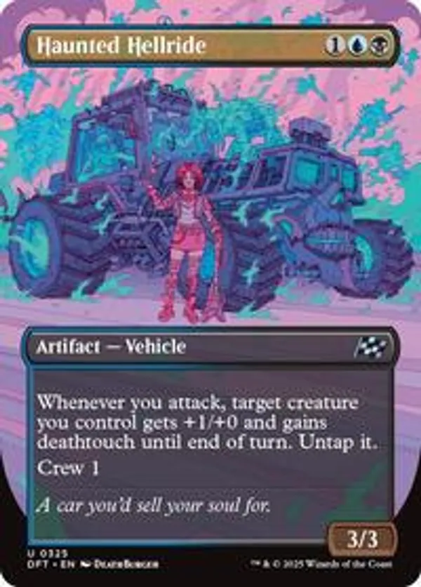 Haunted Hellride (Borderless) (Foil)