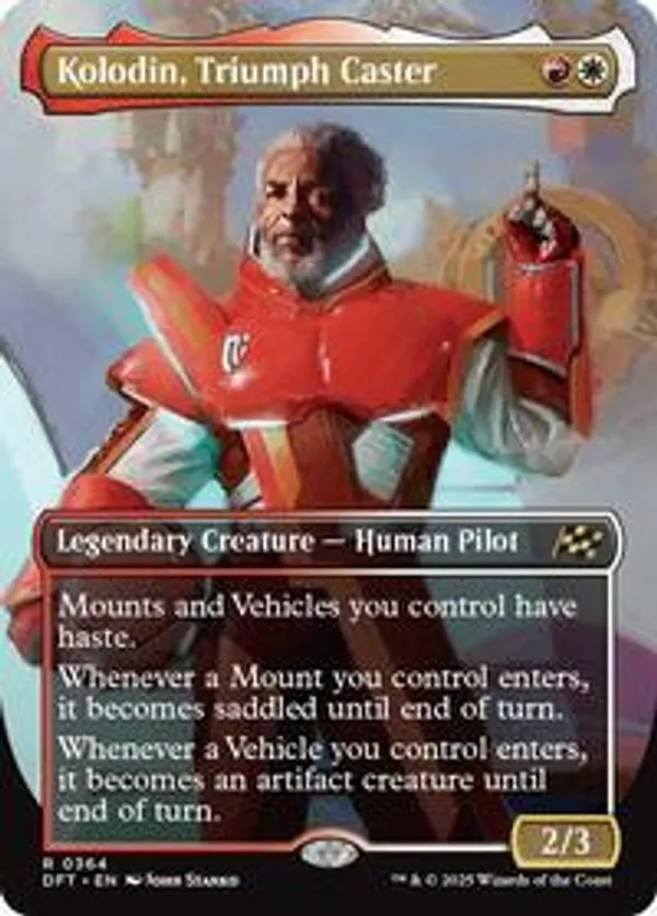 Kolodin, Triumph Caster (Borderless) (Foil)