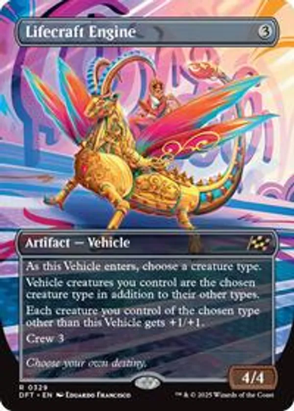 Lifecraft Engine (Borderless) (Foil)