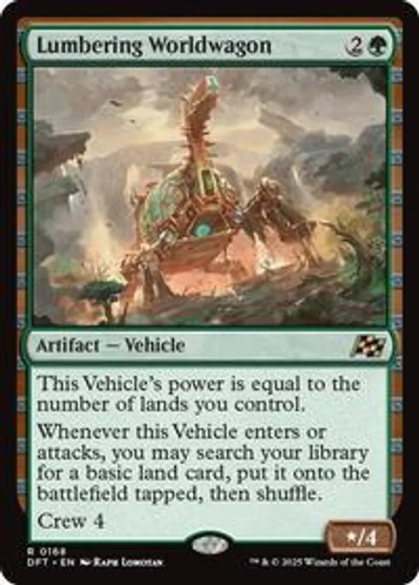 Lumbering Worldwagon (Foil)