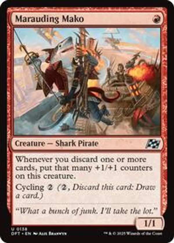 Marauding Mako (Foil)