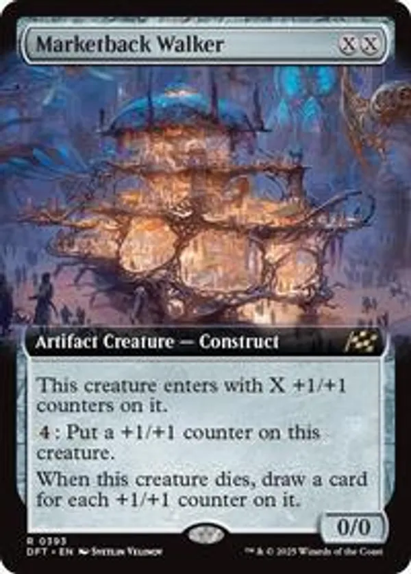 Marketback Walker (Extended Art) (Foil)