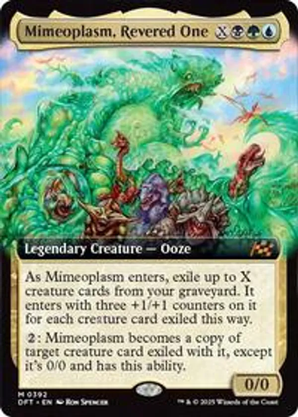 Mimeoplasm, Revered One (Extended Art) (Foil)