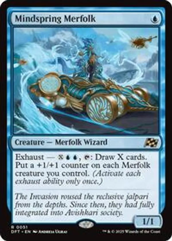 Mindspring Merfolk (Foil)