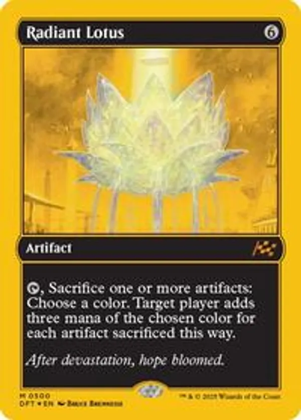 Radiant Lotus (First-Place Foil) (Foil)