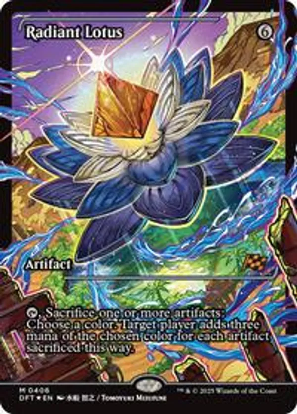 Radiant Lotus (Showcase) (Foil)