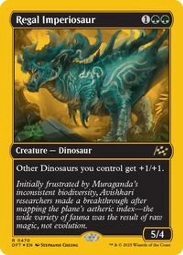 Regal Imperiosaur (First-Place Foil) (Foil)