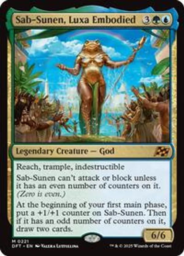 Sab-Sunen, Luxa Embodied