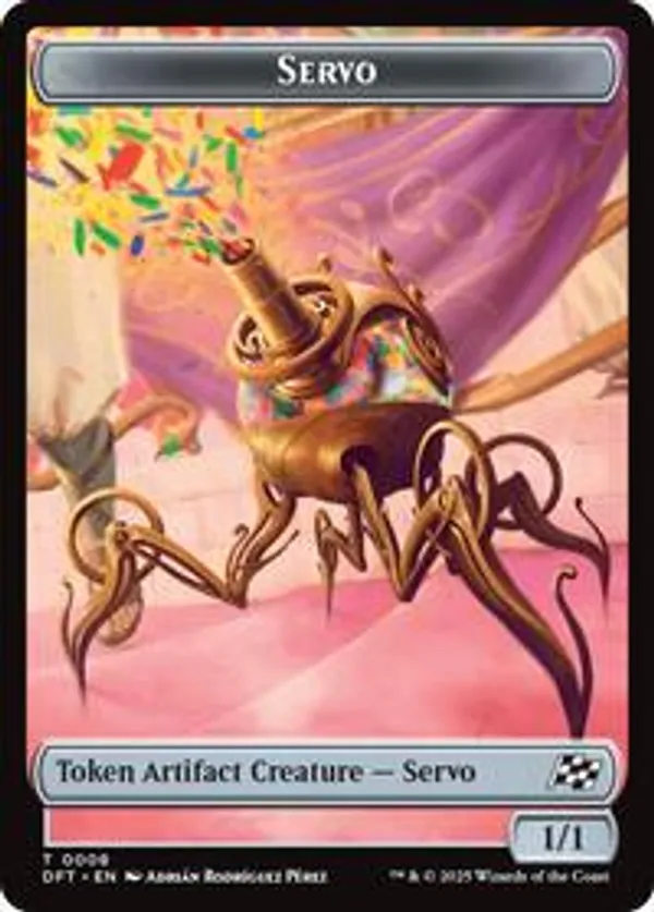 Servo // Thopter (0009) Double-Sided Token