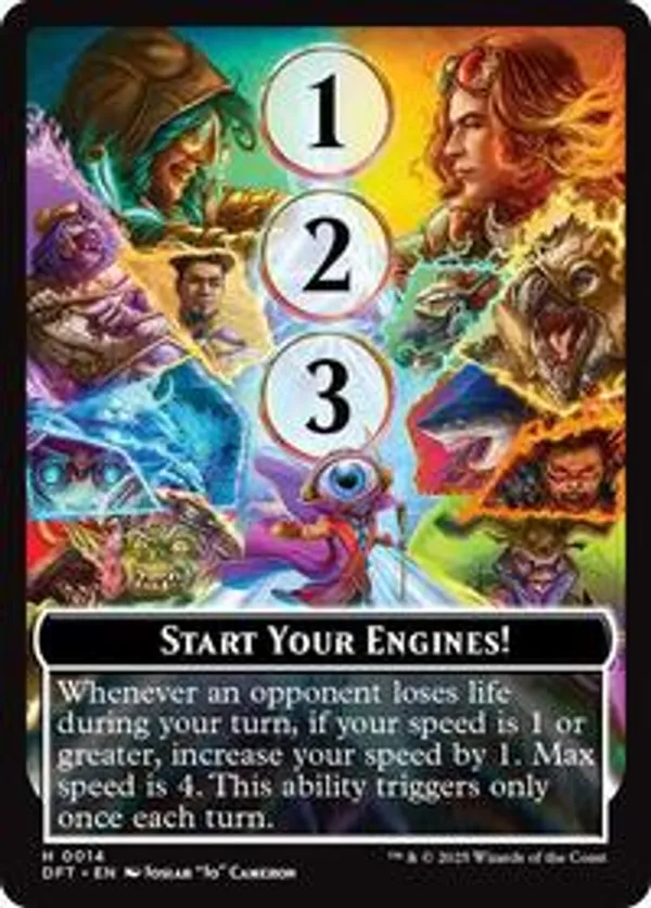 Start Your Engines! // Max Speed (Foil)